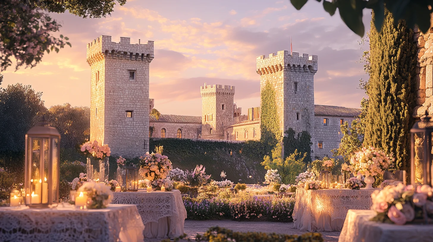 mariage au château