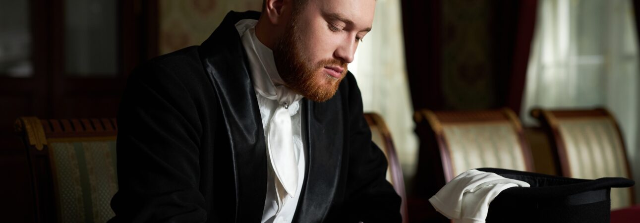 Gentleman Writing Letter