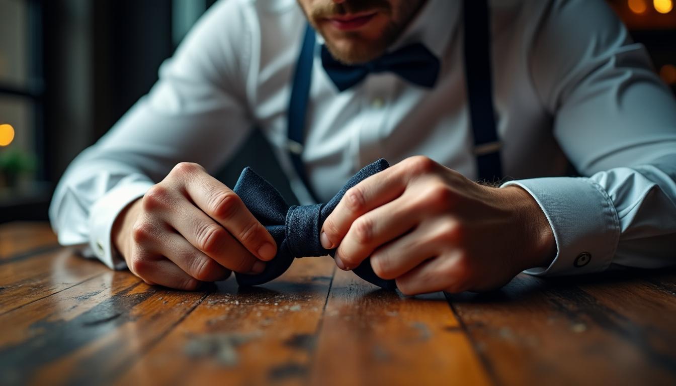 découvrez les étapes simples et efficaces pour apprendre à nouer un nœud papillon avec une cravate. suivez notre guide pratique et maîtrisez cet accessoire élégant en un rien de temps !