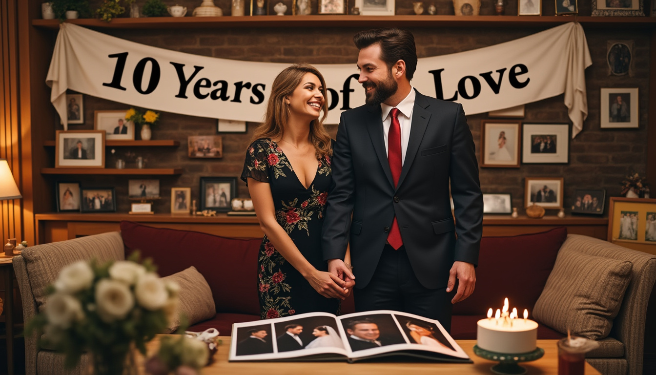 surprenez votre mari avec un texte d’anniversaire de mariage unique. découvrez des idées de messages touchants pour rendre cette journée inoubliable et exprimer tout votre amour.