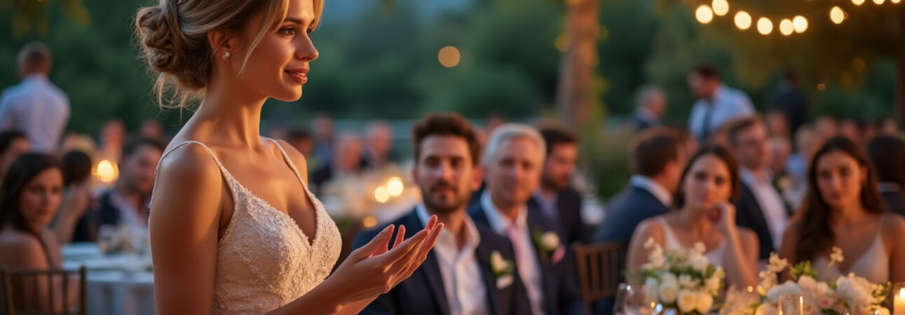 découvrez nos conseils et exemples pour rédiger un discours émouvant et sincère à l'occasion du mariage de votre sœur. apprenez à captiver les invités et à créer un moment inoubliable grâce à des mots touchants et personnalisés.