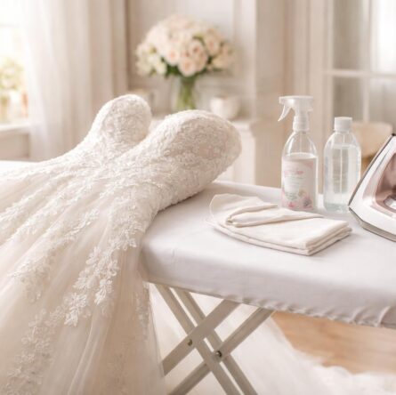 découvrez comment repasser une robe de mariée en toute sécurité avec les produits adaptés pour préserver la délicatesse du tissu et éliminer les plis efficacement.