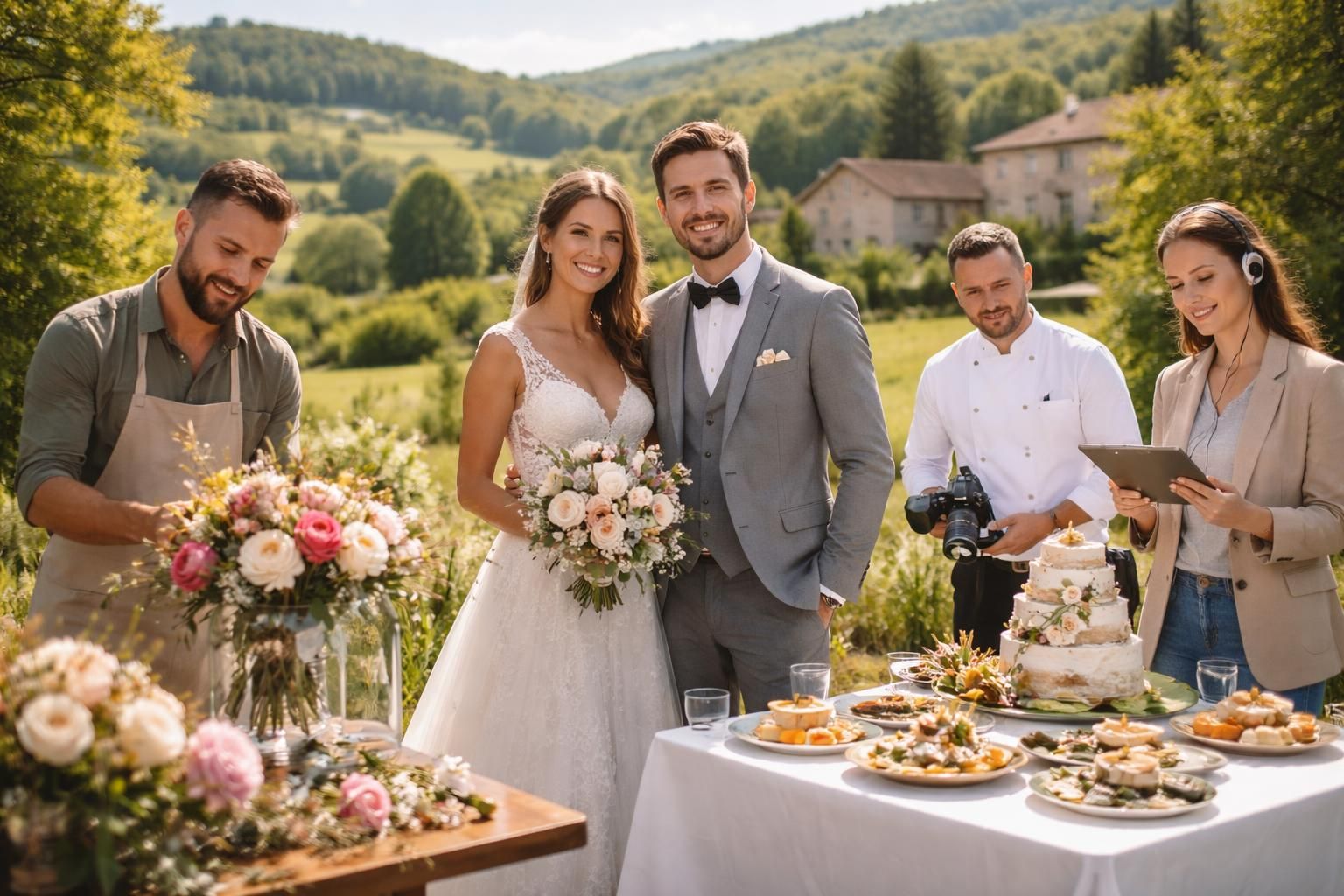 découvrez nos experts locaux du mariage dans l'ain, spécialisés pour faire de votre jour spécial un moment inoubliable.