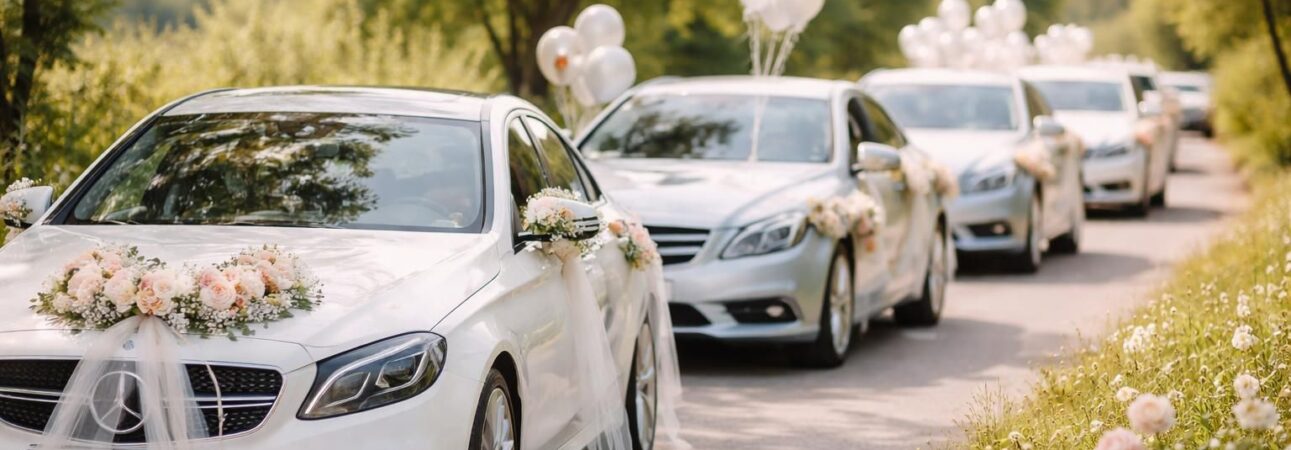 découvrez des idées créatives et originales pour décorer les voitures de mariage des invités et rendre ce moment encore plus magique et festif.