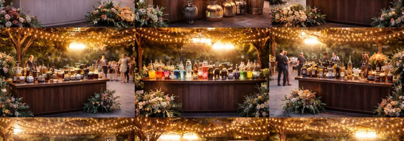 découvrez 10 bars à boissons incontournables pour rendre votre réception de mariage inoubliable et ravir vos invités avec des cocktails savoureux.