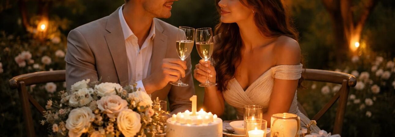 découvrez des idées et astuces pour une célébration intime et mémorable du premier anniversaire de votre mariage.