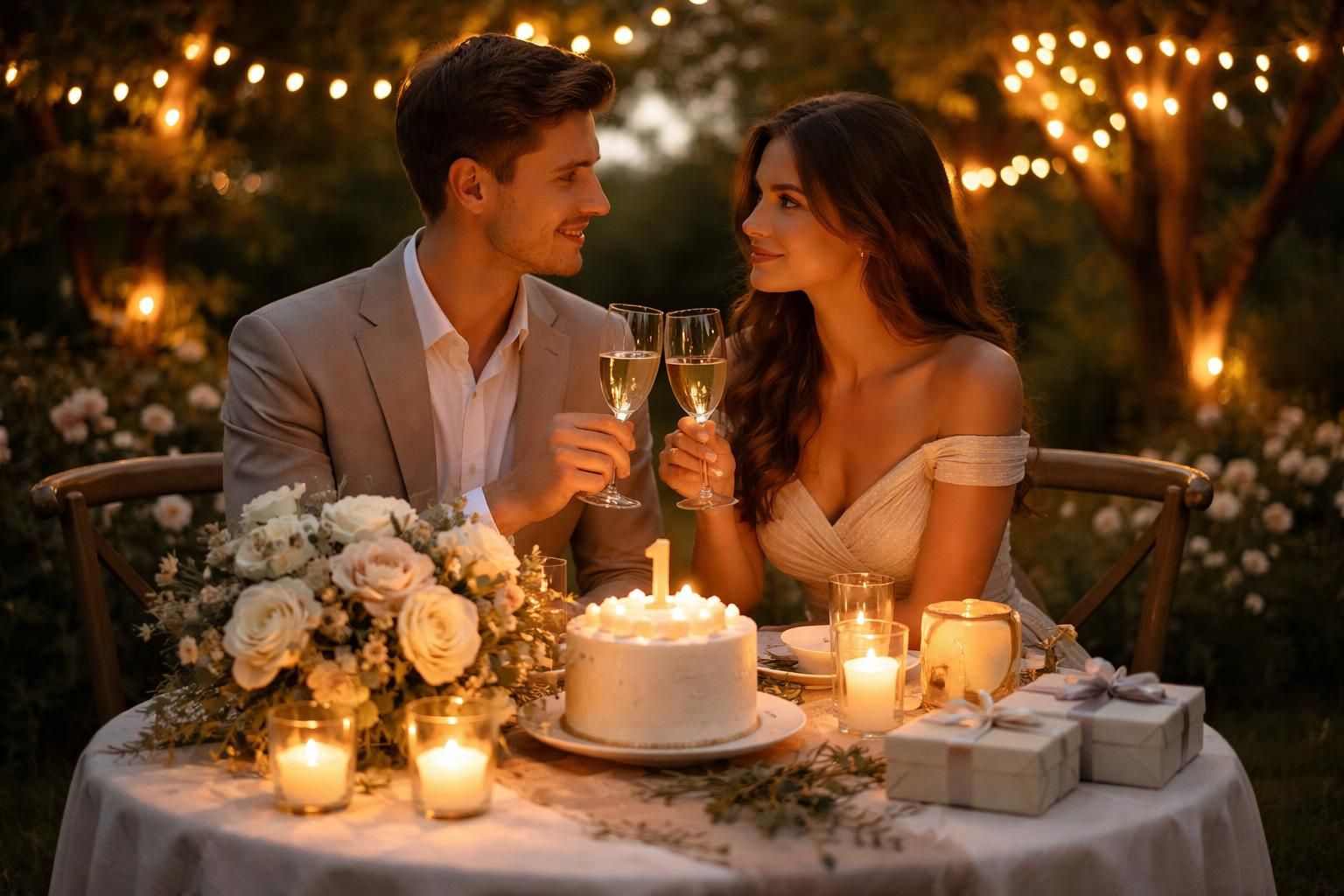 découvrez des idées et astuces pour une célébration intime et mémorable du premier anniversaire de votre mariage.