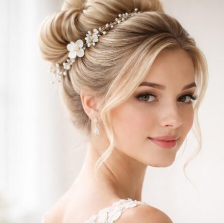 découvrez nos idées de coiffure de mariée avec un chignon élégant et sophistiqué, parfait pour sublimer votre jour j avec grâce et raffinement.