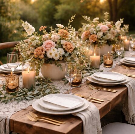 découvrez nos conseils pour harmoniser parfaitement les couleurs sur votre table de mariage bohème chic et créer une ambiance élégante et naturelle.