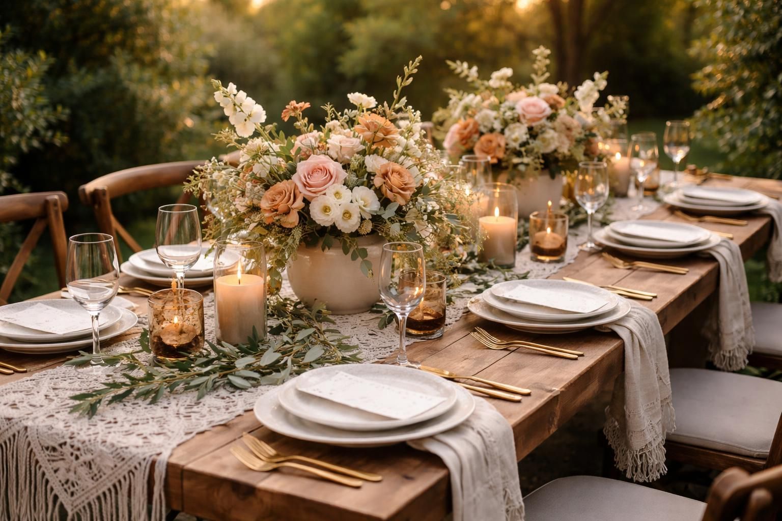 découvrez nos conseils pour harmoniser parfaitement les couleurs sur votre table de mariage bohème chic et créer une ambiance élégante et naturelle.