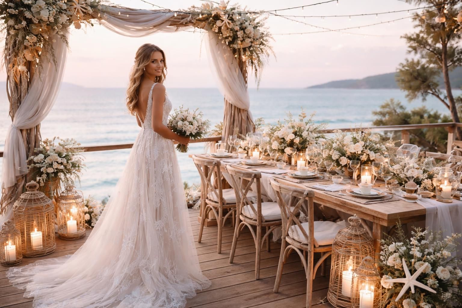 découvrez comment organiser un mariage mer chic unique, de la robe parfaite à la décoration élégante, pour une célébration qui reflète votre style et votre personnalité.