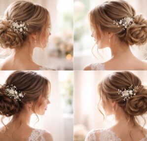 découvrez des inspirations de chignons de mariée élégants et romantiques pour sublimer votre coiffure le jour j. idées et conseils pour un look intemporel et raffiné.
