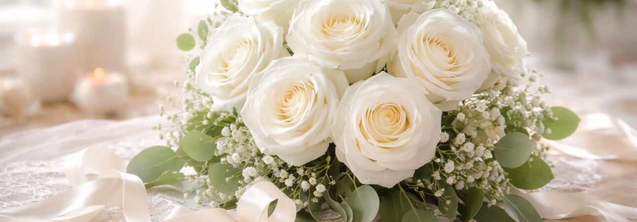 découvrez la symbolique profonde de la rose blanche pour un mariage élégant et intemporel, un choix parfait pour célébrer l'amour pur et la beauté éternelle.