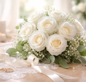 découvrez la symbolique profonde de la rose blanche pour un mariage élégant et intemporel, un choix parfait pour célébrer l'amour pur et la beauté éternelle.