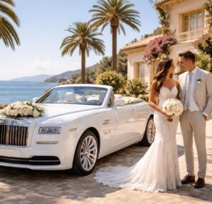 louez une voiture de luxe pour votre mariage chic à nice et arrivez avec élégance. des modèles exclusifs pour une journée inoubliable et pleine de style.