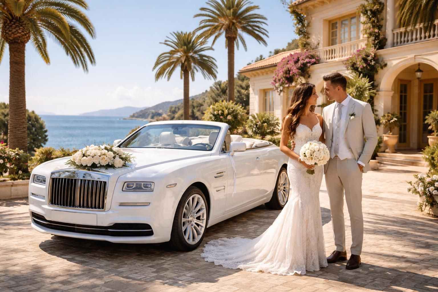 louez une voiture de luxe pour votre mariage chic à nice et arrivez avec élégance. des modèles exclusifs pour une journée inoubliable et pleine de style.