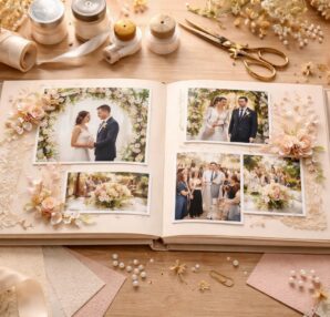découvrez des idées créatives de pages de scrapbooking pour sublimer vos souvenirs de mariage et créer un album unique et plein d'émotion.