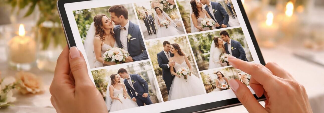découvrez comment créer facilement un diaporama des mariés prêt à être présenté grâce à une tablette tactile, pour un montage rapide et élégant lors de votre mariage.