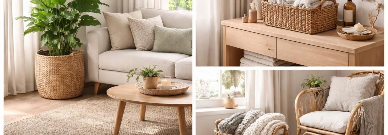découvrez des idées déco originales avec un panier en osier pour embellir chaque pièce de votre maison de manière naturelle et créative.