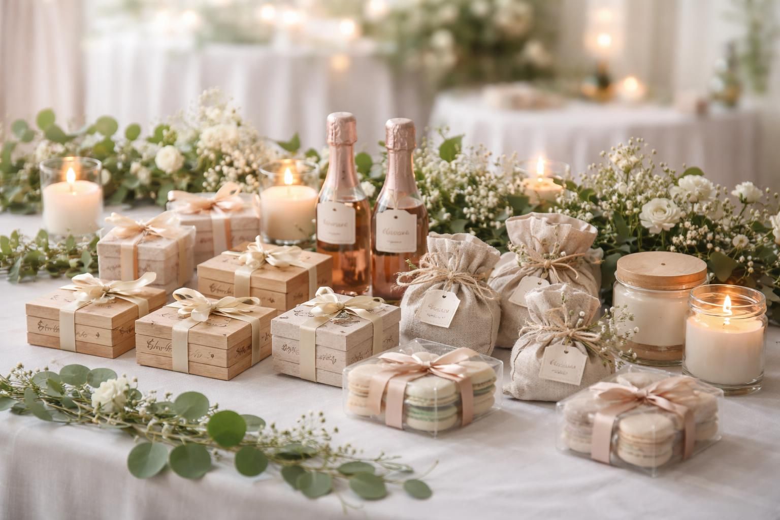 découvrez des idées originales et personnalisées de cadeaux pour remercier vos invités lors de votre mariage.