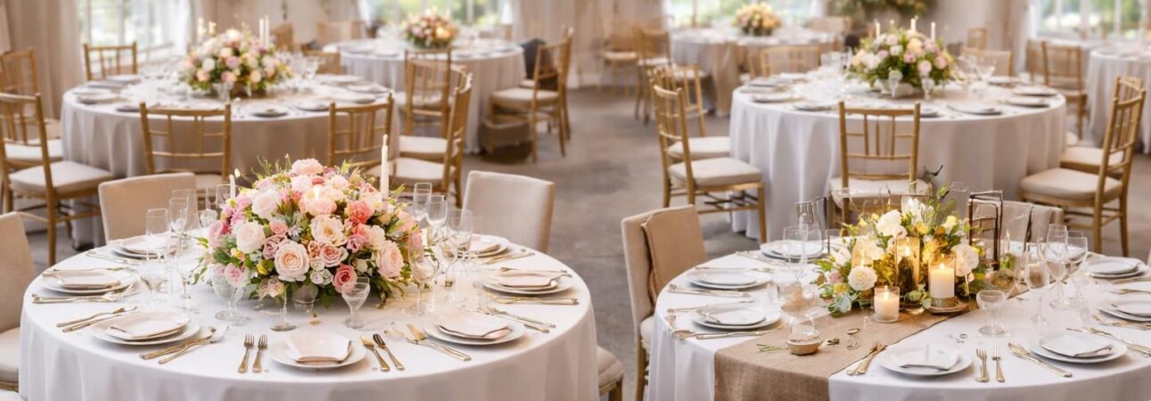 découvrez les différentes options de tables rondes pour organiser un mariage parfait, alliant élégance et convivialité pour un jour inoubliable.