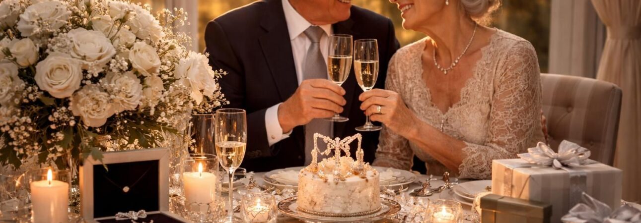 découvrez des idées cadeaux significatives pour célébrer 60 ans de mariage, les noces de diamant, et marquez cet anniversaire exceptionnel avec amour et originalité.