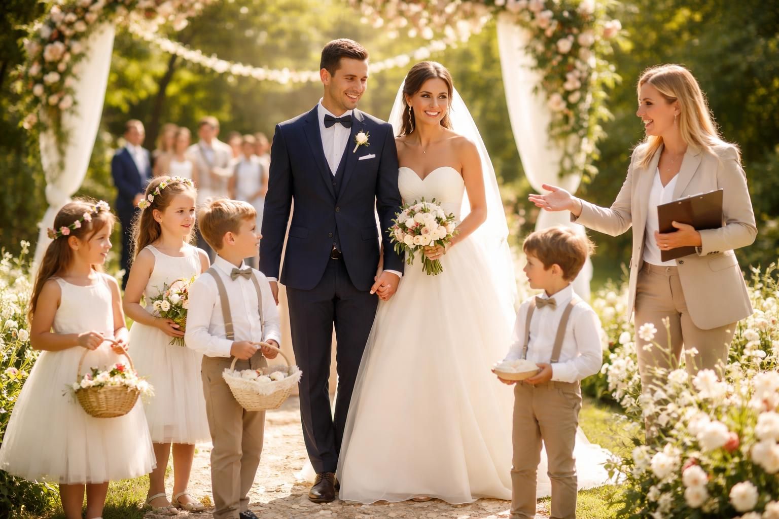 découvrez nos conseils et astuces pour organiser parfaitement le cortège de votre mariage, afin de rendre ce moment inoubliable et plein d'émotions.