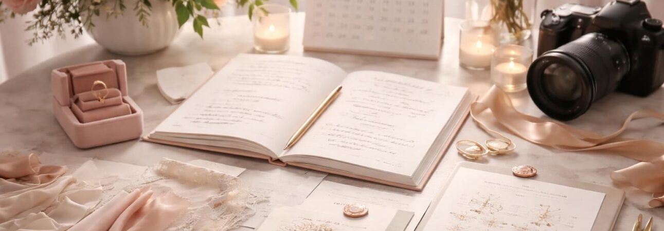 découvrez notre planning détaillé pour organiser votre mariage étape par étape, afin de préparer ce jour exceptionnel en toute sérénité.