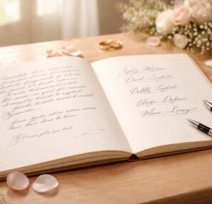 découvrez tout sur le registre de cérémonie laïque de mariage : son contenu essentiel et les signatures indispensables pour officialiser votre union.
