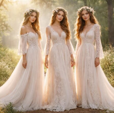 découvrez notre sélection de robes de mariée bohème, alliant élégance et liberté pour un style unique et enchanteur le jour de votre mariage.