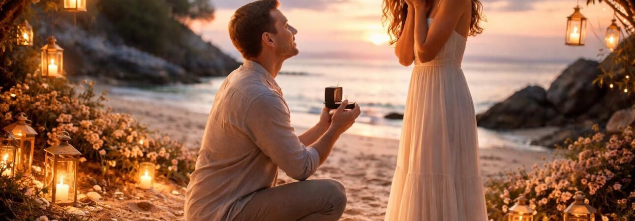 découvrez notre guide complet pour une demande en mariage originale et mémorable, avec des idées uniques et conseils pratiques pour surprendre votre moitié et créer un moment inoubliable.
