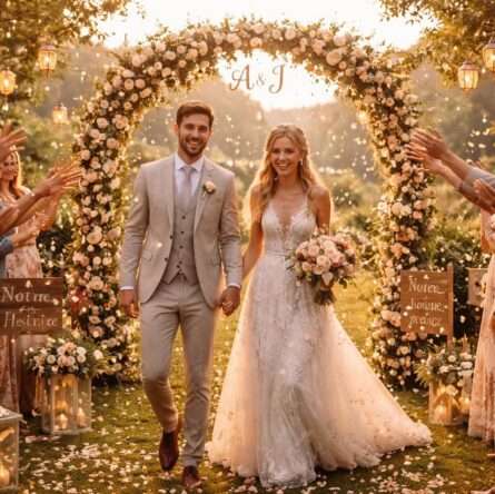 découvrez des idées originales pour personnaliser l'arrivée des mariés et rendre ce moment clé unique et mémorable lors de votre mariage.