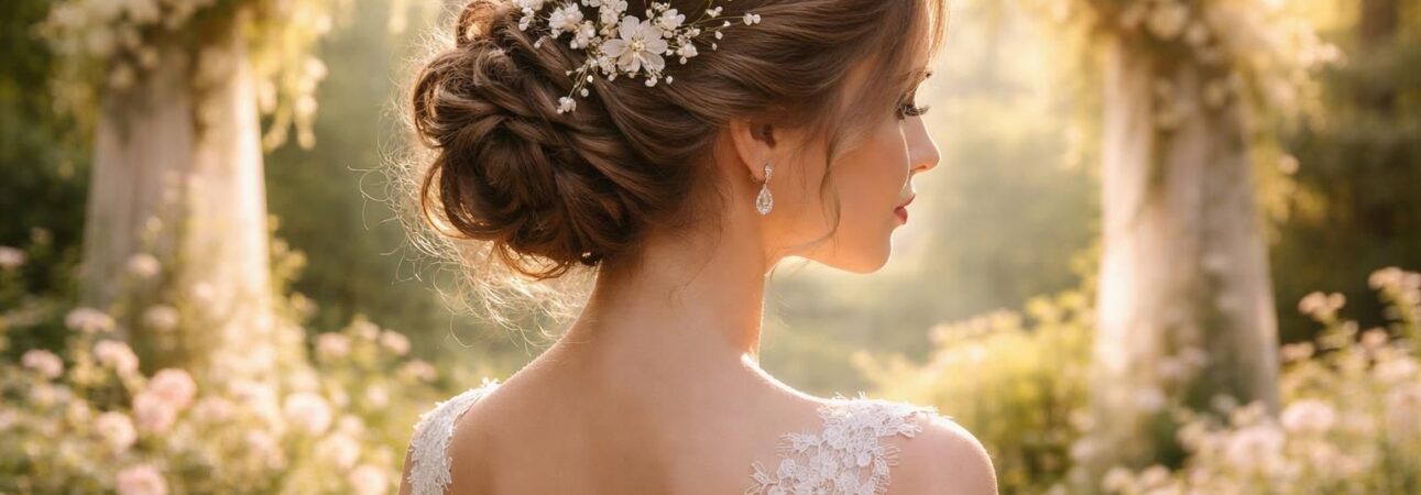 découvrez des idées de chignons tressés élégants et romantiques pour sublimer votre coiffure de mariage et vivre un jour magique digne des contes de fées.