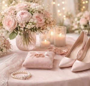 découvrez les accessoires incontournables pour sublimer un mariage au thème rose poudré, alliant élégance et douceur pour un jour inoubliable.