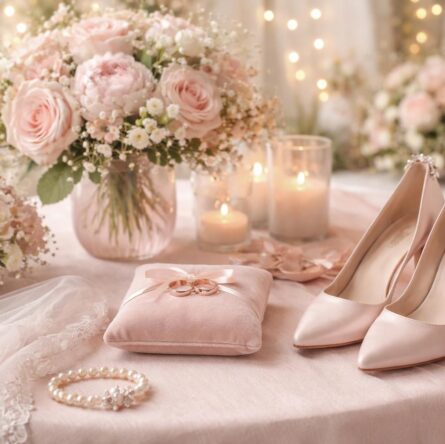 découvrez les accessoires incontournables pour sublimer un mariage au thème rose poudré, alliant élégance et douceur pour un jour inoubliable.