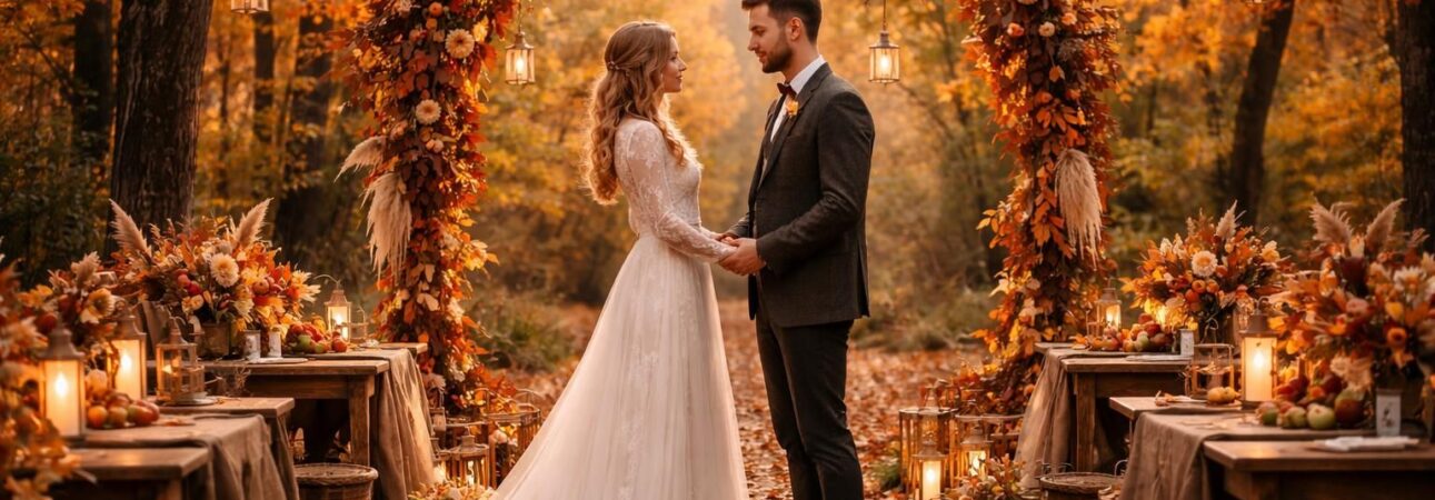 découvrez nos astuces pour réussir un mariage en automne unique et inoubliable, alliant charme des couleurs automnales et ambiance chaleureuse.
