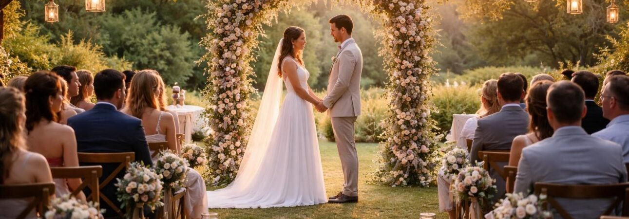 découvrez nos astuces pour organiser une cérémonie de mariage laïque champêtre inoubliable, alliant simplicité, élégance et convivialité dans un cadre naturel.