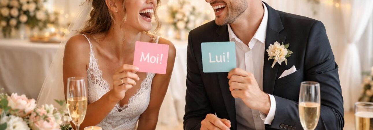 découvrez le test « qui de nous deux » spécial mariage et partagez un moment ludique et complice en couple. amusez-vous tout en apprenant à mieux vous connaître avant le grand jour !