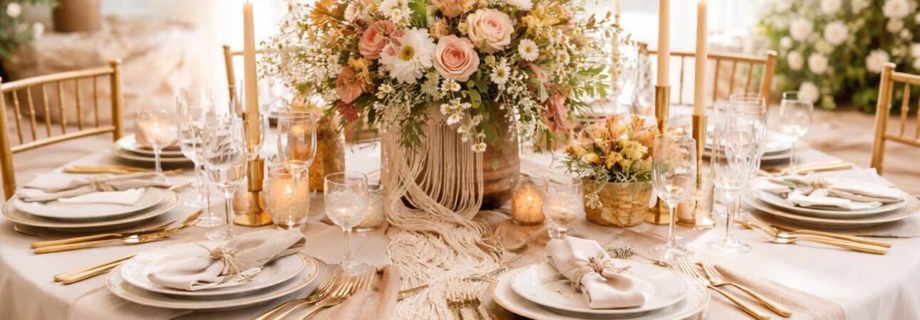 découvrez des inspirations de thèmes pour tous les styles de mariages lors de notre table ronde dédiée, et trouvez l'idée parfaite pour célébrer votre journée unique.