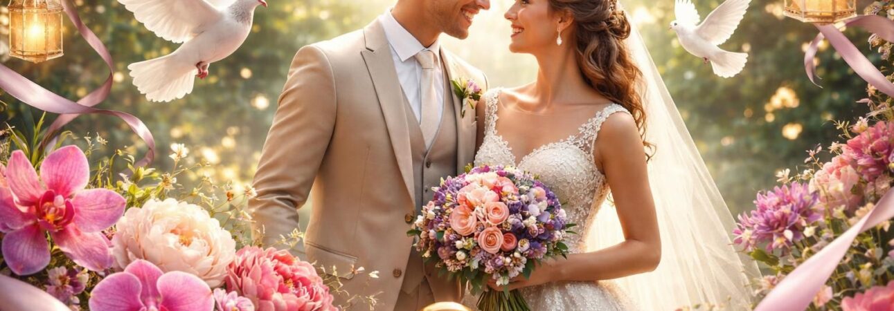 découvrez des vœux de mariage uniques et originaux pour féliciter les mariés avec créativité et émotion.