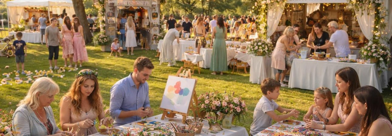 découvrez des idées d’animations de mariage originales pour divertir vos invités avec des activités créatives et amusantes, garantissant une journée inoubliable.