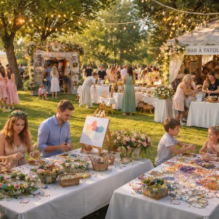 découvrez des idées d’animations de mariage originales pour divertir vos invités avec des activités créatives et amusantes, garantissant une journée inoubliable.