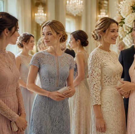 découvrez notre sélection chic et élégante de robes d’invitée en dentelle, parfaites pour sublimer votre tenue lors d’un mariage.