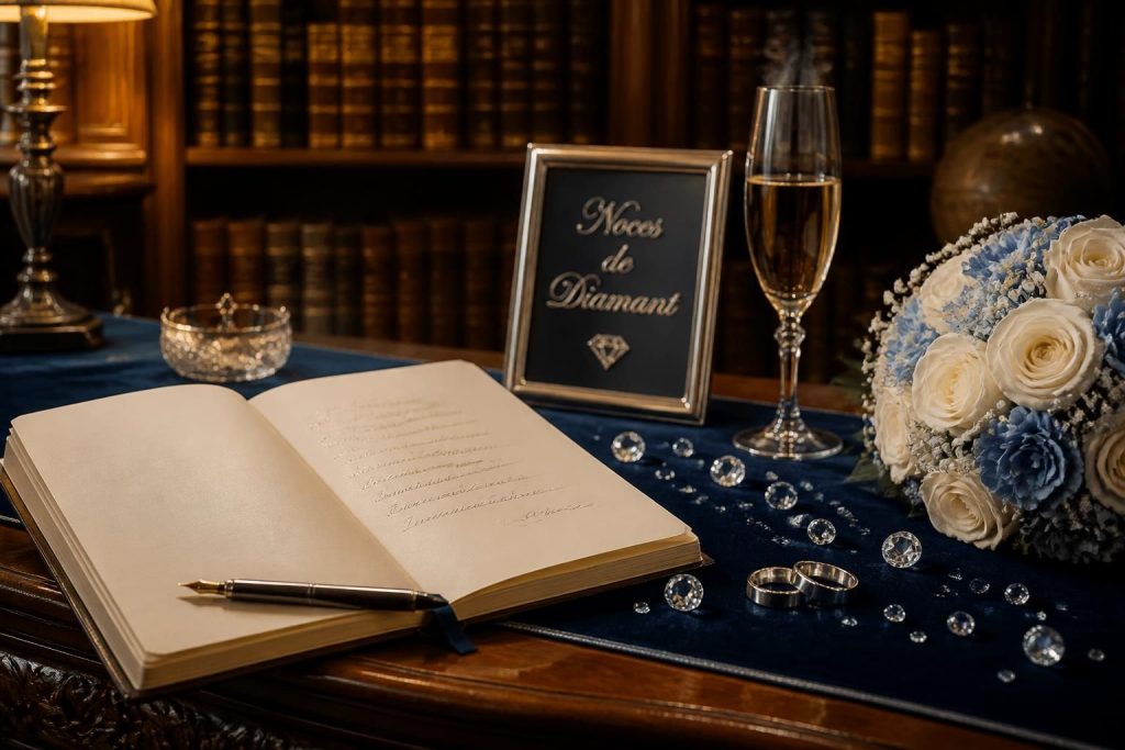 découvrez les astuces incontournables pour rédiger un texte de félicitations pour noces de diamant qui touchera profondément et restera gravé dans les mémoires.