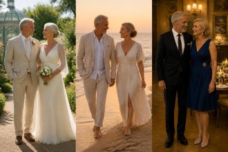 découvrez comment choisir la tenue idéale pour se marier à 60 ans en fonction du lieu et du thème de votre cérémonie, alliant élégance et confort.